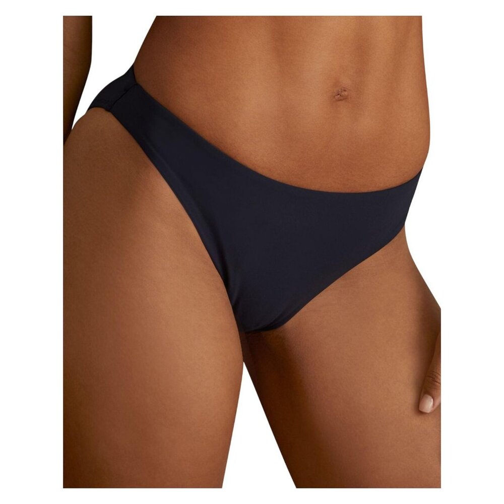 NWT Reiss Womens Millie Bikini Bottom 97607630 Navy Blue 10